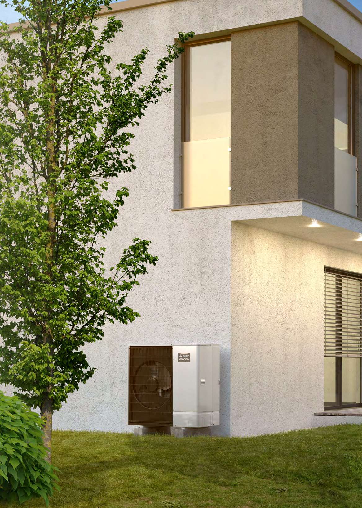 Mitsubishi Electric Ecodan levegő-víz hőszivattyú